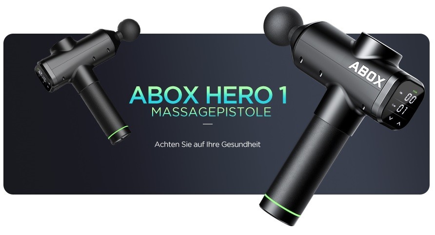 Abox Massagepistole 2021 Upgrade neues Modell