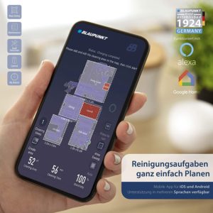 blaupunkt bluebot xtrteme saugroboter app steuerung modern